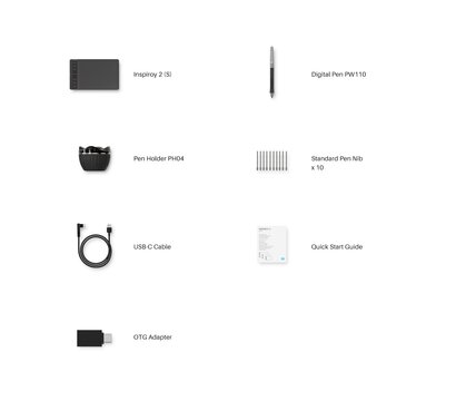 Зображення 6 Графічний планшет Huion H641P