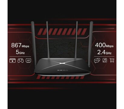 Зображення 2 Роутер для дому та офісу Mercusys AC12G V2