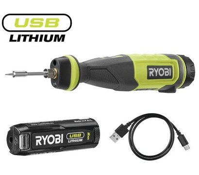 Зображення 2 Електричний паяльник Ryobi USB Lithium RSI4-120G (5133006146)