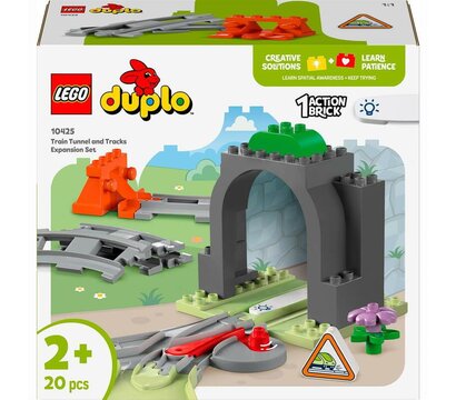 Зображення 2 Конструктор Lego Duplo Town Железнодорожный тоннель и колеи (10425)
