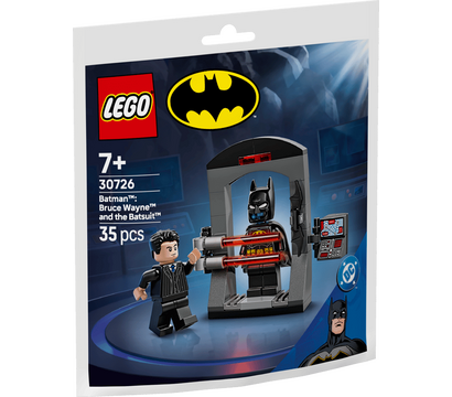 Изображение 2 Конструктор Lego Super Heroes Batman: Брюс Уэйн и костюм Бэтмена (30726)