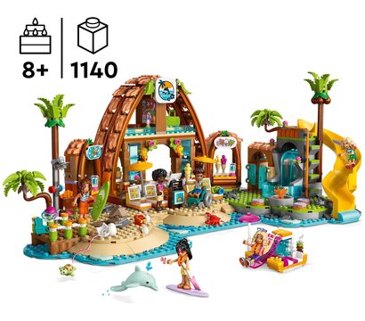 Зображення 2 Конструктор Lego Friends Пляжный курорт для семейного отдыха (42673)