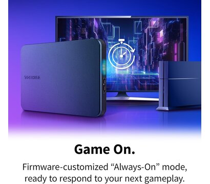 Изображение 3 Винчестер Toshiba Canvio Gaming 2TB  2.5 USB 3.2 Dark Grey (HDTX220EK3AA)