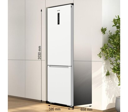 Зображення 3 Холодильник Gorenje NRB620E61W4WFE