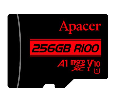 Зображення 2 Карта пам`яті Apacer microSDXC UHS-I Class10 256GB (AP256GMCSX10UB-R)