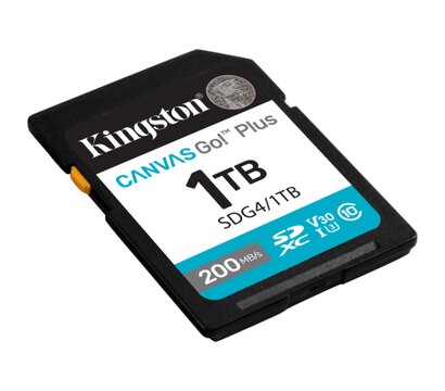 Зображення 2 Карта пам`яті Kingston Canvas Go! Plus SDXC 1TB UHS-I/U3 Class 10 (SDG4/1TB)