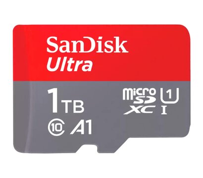 Изображение 2 Карта памяти SanDisk MicroSDXC 1TB Class 10 + SD-adapter (SDSQUAC-1T00-GN6MA)