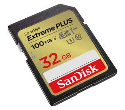 Зображення 2 Карта пам`яті SanDisk SDXC class 10 32GB Extreme Plus (SDSDXWT-032G-GNCIN)