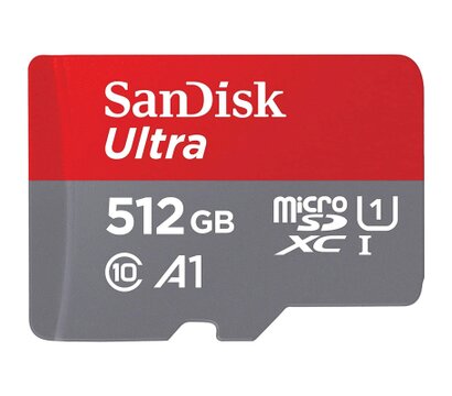 Зображення 2 Карта пам`яті SanDisk MicroSDXC 512GB Class 10 + SD-adapter - SDSQUAC-512G-GN6MA