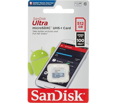 Зображення 2 Карта пам`яті SanDisk Ultra UHS-I MicroSDXC Class 10 512GB (SDSQUNR-512G-GN3MN)