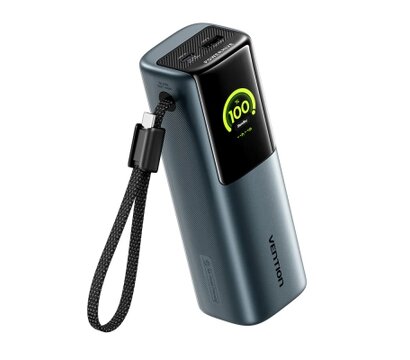 Зображення 2 Універсальна мобільна батарея Vention 20000 mAh 165W Gray (FKFH0)