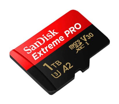 Зображення 3 Карта пам`яті SanDisk Extreme Pro V30 microSD C10 UHS-I U3 1TB + SD (SDSQXCD-1T00-GN6MA)