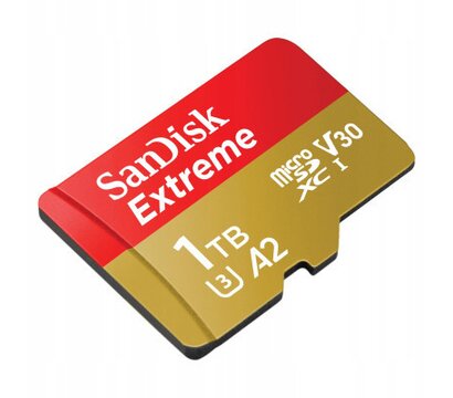 Зображення 3 Карта пам`яті SanDisk Extreme V30 microSD C10 UHS-I U3 1TB + adapter (SDSQXAV-1T00-GN6MA)