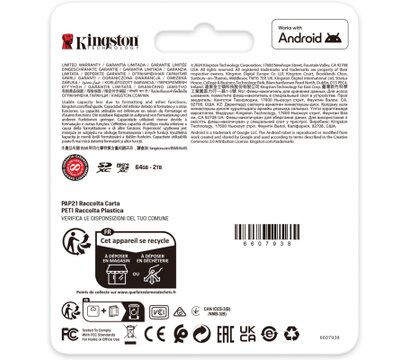 Зображення 4 Карта пам`яті Kingston Canvas Go! Plus SDXC 1TB UHS-I/U3 Class 10 (SDG4/1TB)
