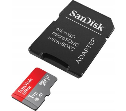 Изображение 4 Карта памяти SanDisk MicroSDXC 1TB Class 10 + SD-adapter (SDSQUAC-1T00-GN6MA)