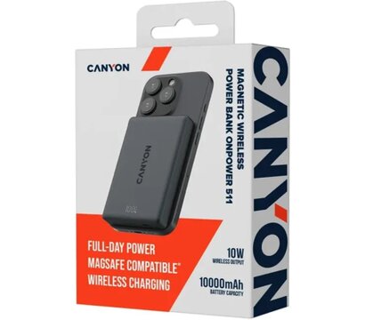Зображення 5 УМБ Canyon 10000mAh OnPower 511 PD20W Black (CNS-CPB511B)