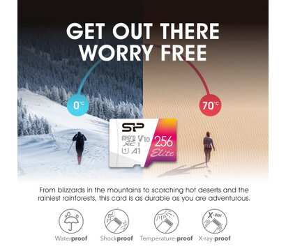 Изображение 6 Карта памяти Silicon Power microSD class10 32GB UHS-I A1 V10 Elite COLOR (SP032GBSTHBV1V20SP)