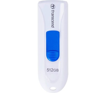 Зображення 2 Накопичувач USB Transcend 512GB JetFlash 790 White USB 3.1 (TS512GJF790W)