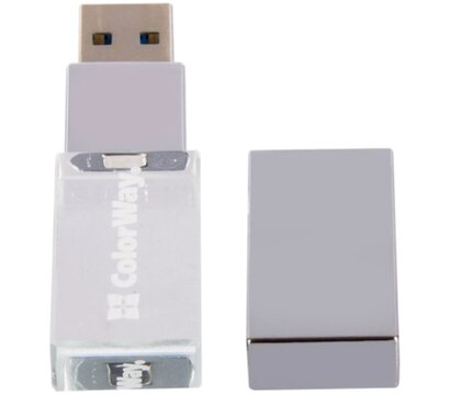 Изображение 5 Накопитель USB ColorWay 32GB 3.0 Transparent (CW-USBCL32)