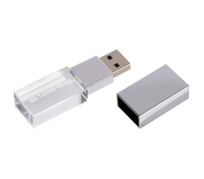 Зображення 6 USB флешка ColorWay 64GB ColorWay Crystal USB 3.0 (CW-USBCL64)