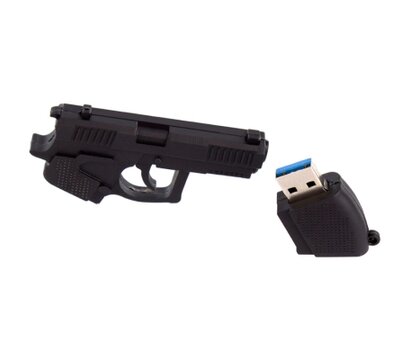 Изображение 6 USB флеш накопитель ColorWay Pistol 32 GB 3.0 Black (CW-USBPL32)