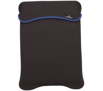 Зображення 3 Чохол для ноутбука Intracom Manhattan Notebook Sleeve Black/Grey 15" / 15,4" — 421829