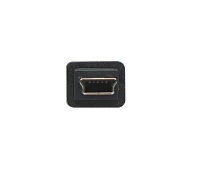 Зображення 3 Кабель Intracom Manhattan USB 2.0 AM-mini 5PM 1.8m Black — 333375
