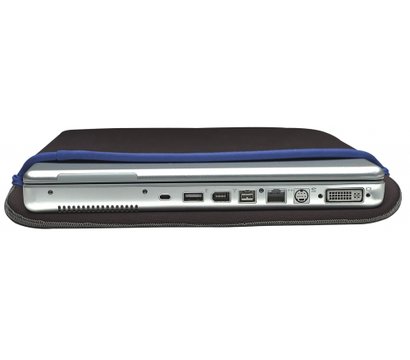 Зображення 4 Чохол для ноутбука Intracom Manhattan Notebook Sleeve Black/Grey 15" / 15,4" — 421829