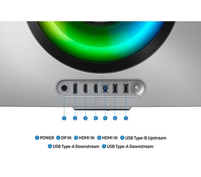 Зображення 2 Монітор Samsung Odyssey OLED G85S OLED, CURVED (LS34DG852SZXUA)