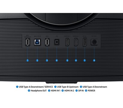 Зображення 2 Монітор Samsung Odyssey G7 G75F VA, 165Hz (LS37FG756EIXUA)