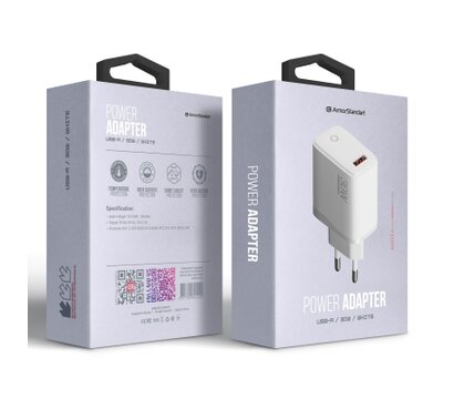 Изображение 2 Зарядное устройство Armorstandart AR013 USB-A 30W white (ARM84424)