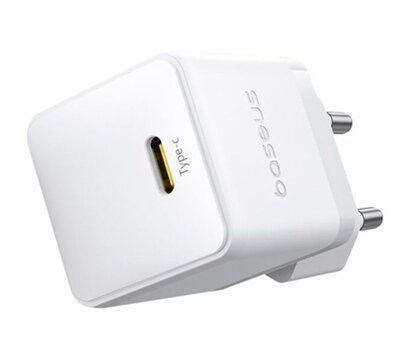 Зображення 2 Зарядний пристрій Baseus Palm Fast Charger 1C 30W + Cable 1.0m Type-C 60W white (P10111605213-01)