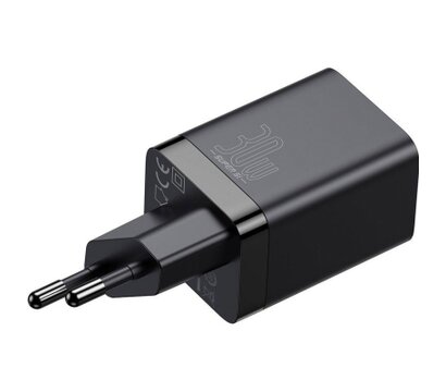 Зображення 2 Зарядний пристрій Baseus Super Si Pro Quick Charger C+U 30W black (CCSUPP-E01)