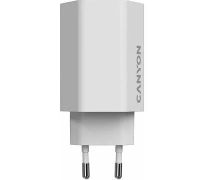 Зображення 2 Зарядний пристрій Canyon HEXAGON 65 GaN 65W 2xPD 1xQC EU White (CND-CHAHEX65W)