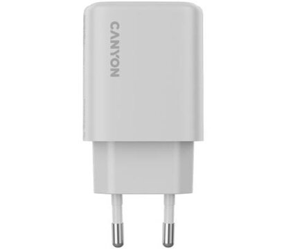 Зображення 2 Зарядний пристрій Canyon OnCharge 250 25W 1xPD 1xQC EU White (CNE-CHA250-21)