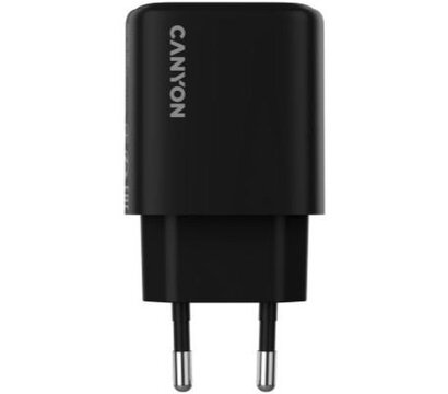 Зображення 2 Зарядний пристрій Canyon OnCharge 250 25W 1xPD EU Black (CNE-CHA250-11)