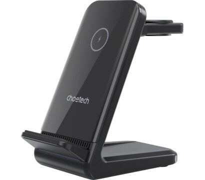 Зображення 2 Зарядний пристрій Choetech Wireless 3-in-1 15W black (T608-F)