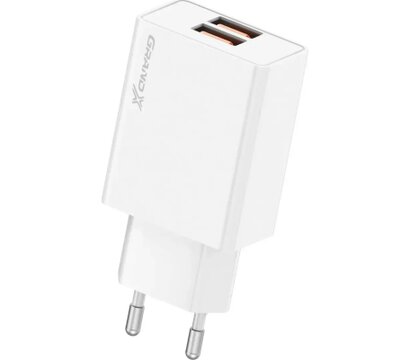 Зображення 2 Зарядний пристрій Grand-X CH-15W 2xUSB 10.5W Black (CH-15W)