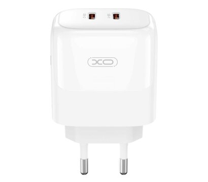 Зображення 2 Зарядний пристрій XO L140 35W 2xUSB-C PD White