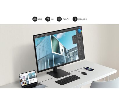Зображення 3 Монітор Samsung S37D802 VA, 4K (LS37D802UAIXUA)