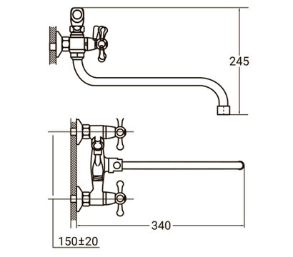 Зображення 3 Змішувач Aquatica PM-5C457C (9780220)