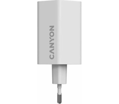 Зображення 3 Зарядний пристрій Canyon HEXAGON 65 GaN 65W 2xPD 1xQC EU White (CND-CHAHEX65W)