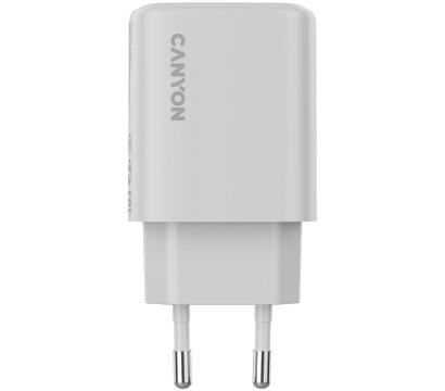 Изображение 3 Зарядное устройство Canyon OnCharge 200 20W 1xPD 1xQC EU White (CNE-CHA200-21)