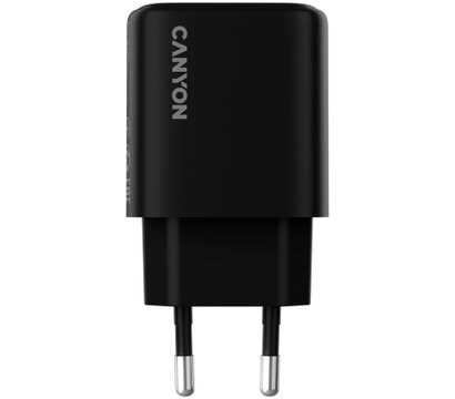 Зображення 3 Зарядний пристрій Canyon OnCharge 200 20W 1xPD EU Black (CNE-CHA200-11)