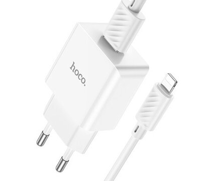 Зображення 3 Зарядний пристрій Hoco C106A charger set(iP) White (6931474783899)