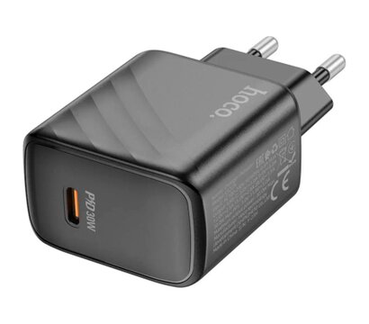 Зображення 3 Зарядний пристрій Hoco CS22A Value USB-C PD30W Black (6942007609913)