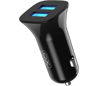 Зображення 3 Зарядний пристрій XO CC31 2.4A/2 USB Black (XO-СC31-BK)