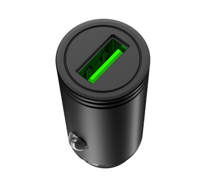 Зображення 3 Зарядний пристрій XO USB QC3.0 Black (CC39-BK)