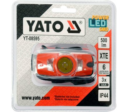 Зображення 4 Ліхтар на чоло Yato YT-08595