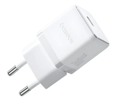 Зображення 4 Зарядний пристрій Baseus Palm Fast Charger 1C 30W + Cable 1.0m Type-C 60W white (P10111605213-01)